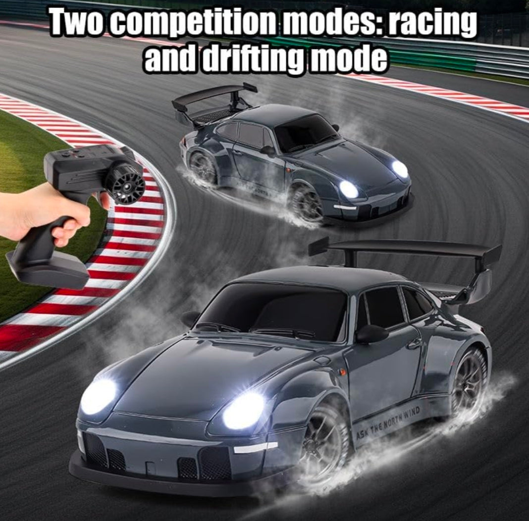 Porsche high-speed drifting car
